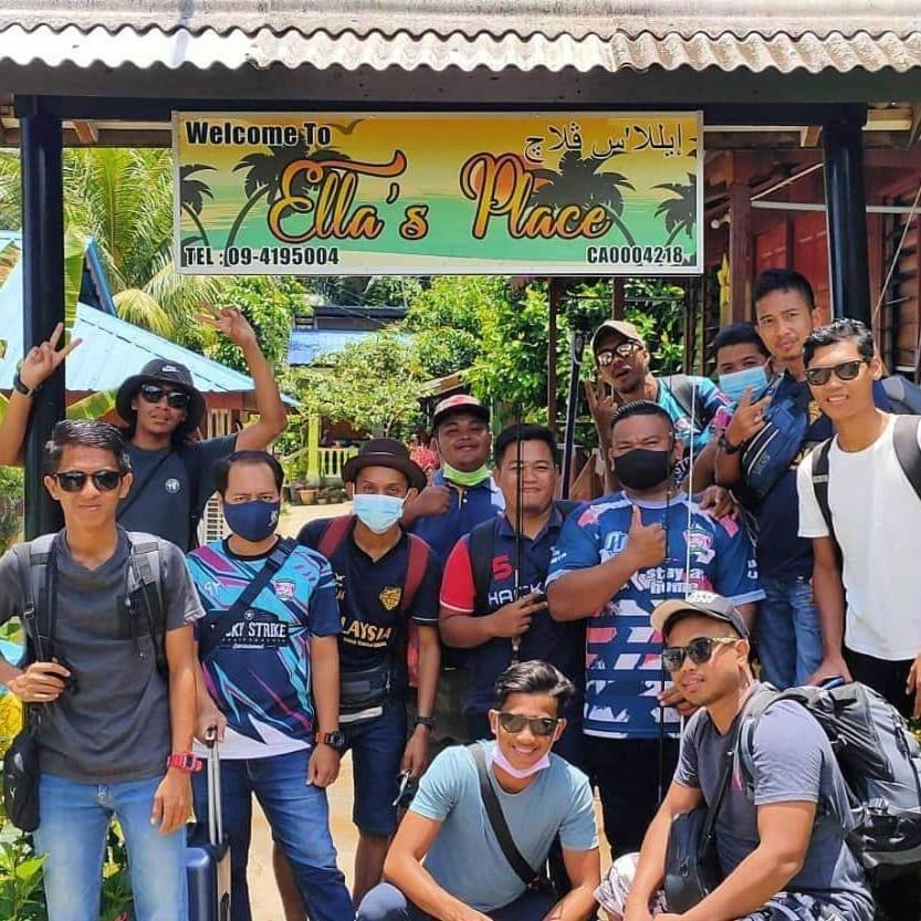 Ella'S Place Salang Tioman Kampong Ayer Batang Kültér fotó